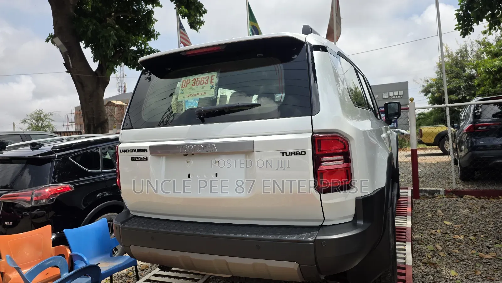 New Toyota Land Cruiser Prado 2.8 2025 White
