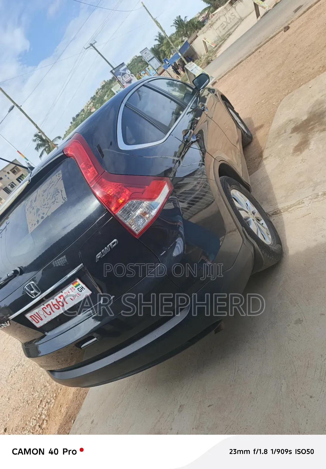 Honda CR-V EX-L 4dr SUV AWD w/Navigation (2.4L 4cyl 5A) 2014 Black