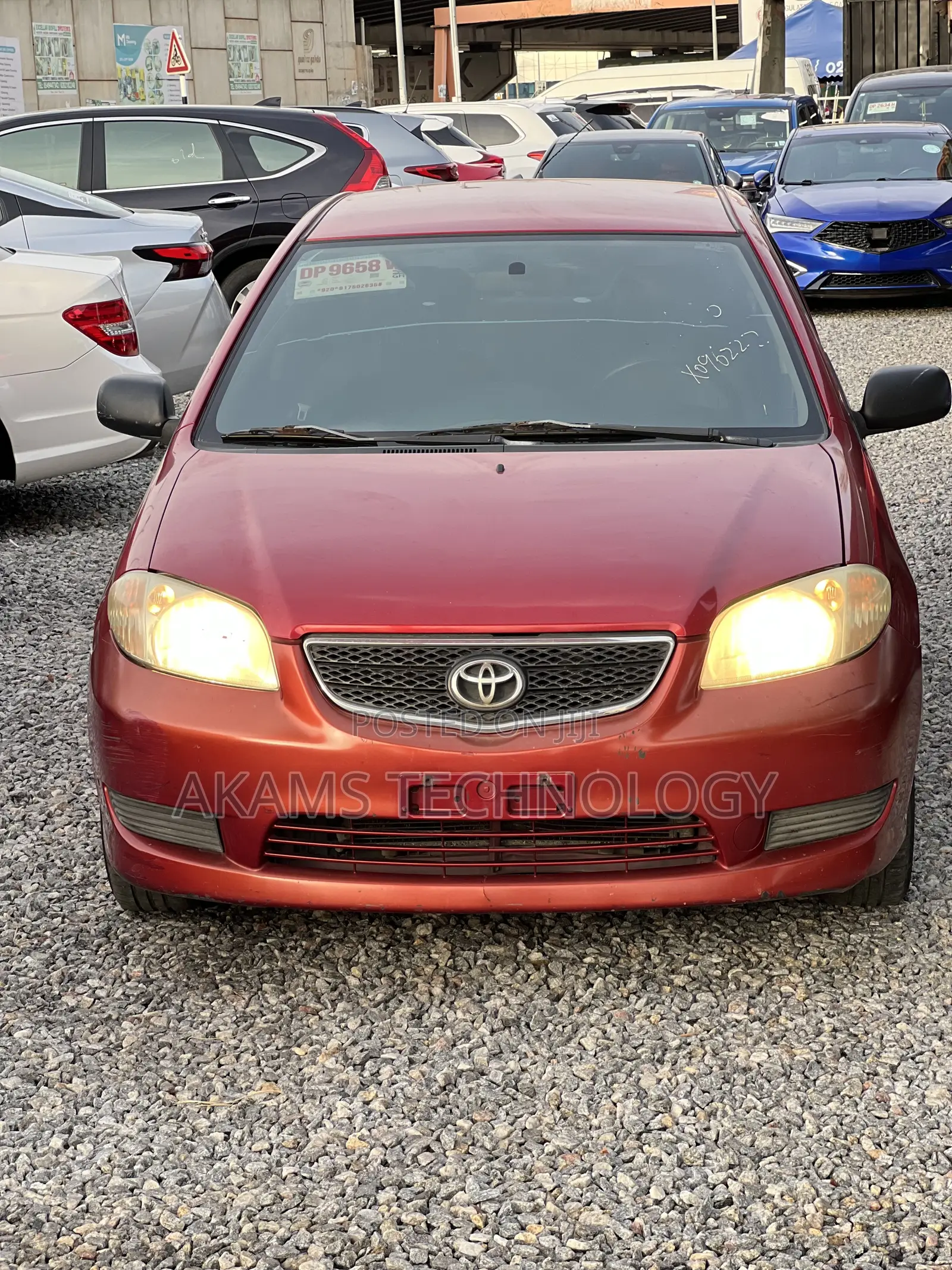 Toyota Vios 2004 Red