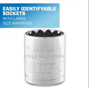 Hart 300-Piece Mechanics Tool Set, Multiple Drive, Chrome Finish