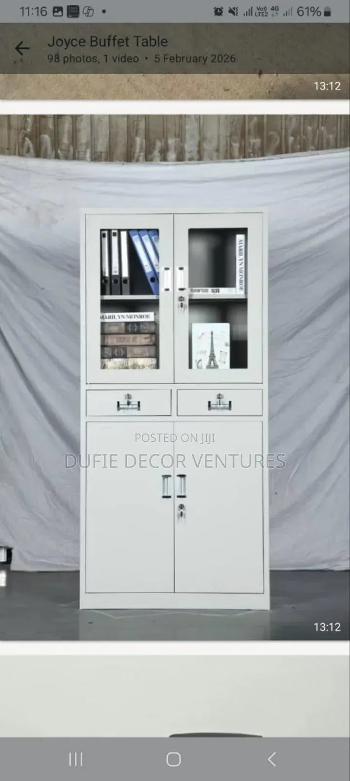 Metallic Cabinet Free Delivery