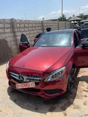 Mercedes-Benz C300 Sport 4Matic Sedan AWD (2.0L 4cyll 7A) 2016 Red