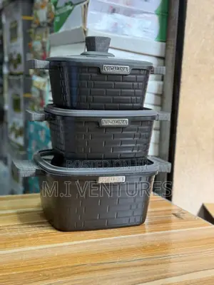 3 Pieces Set Non Stick Cookware