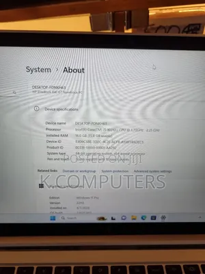 Laptop HP EliteBook 840 G7 16GB Intel Core i5 SSD 256GB