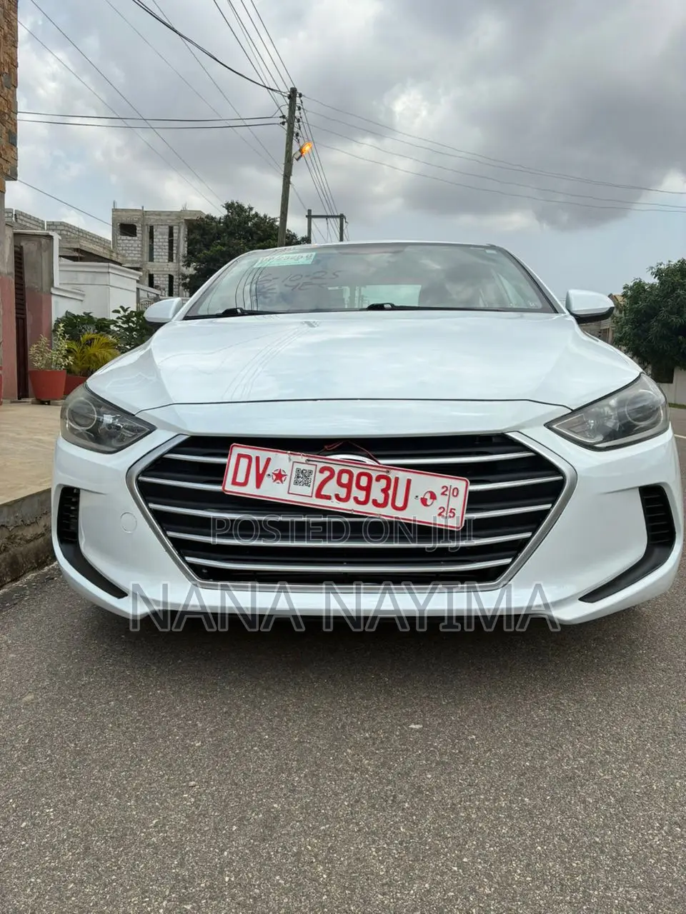 Hyundai Elantra Value Edition 2018 White