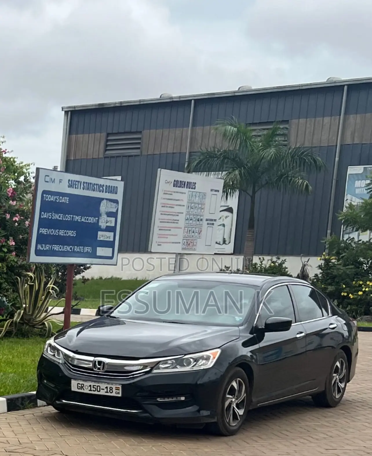 Honda Accord EX-L 4dr Sedan FWD (2.4L 4cyl 2A) 2017 Black