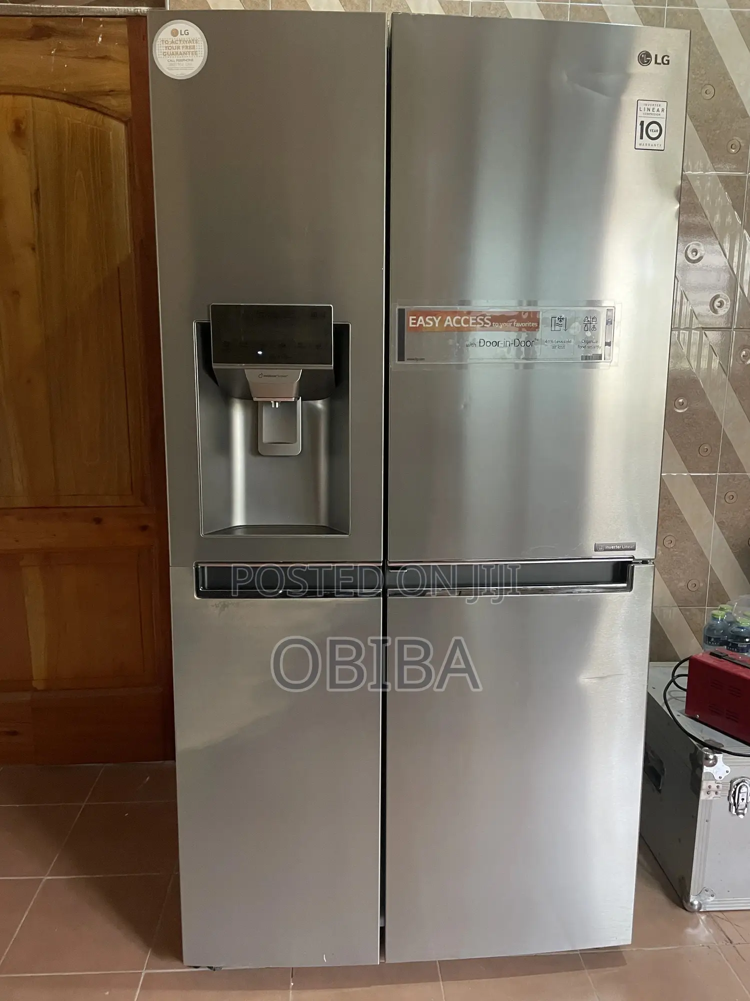 Lg 668l Instavew Door in Door Smart Fridge