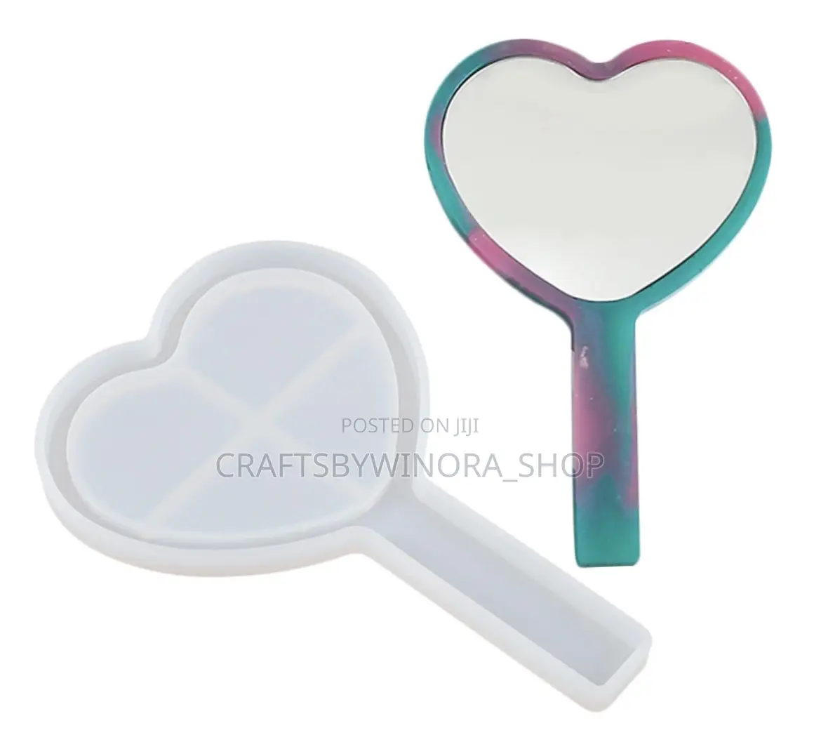 Resin Mirror Mould+ Mirror