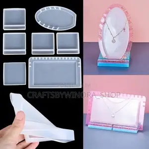 Resin Leaf Jewelry Stand Mould – Diy Crafts