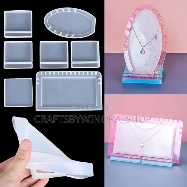 Resin Leaf Jewelry Stand Mould – Diy Crafts
