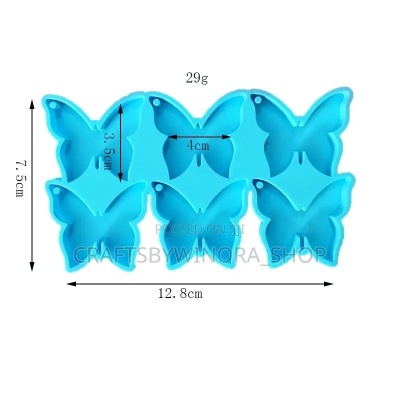 Resin Butterfly Mould – Diy Keychains, Earrings Pendants