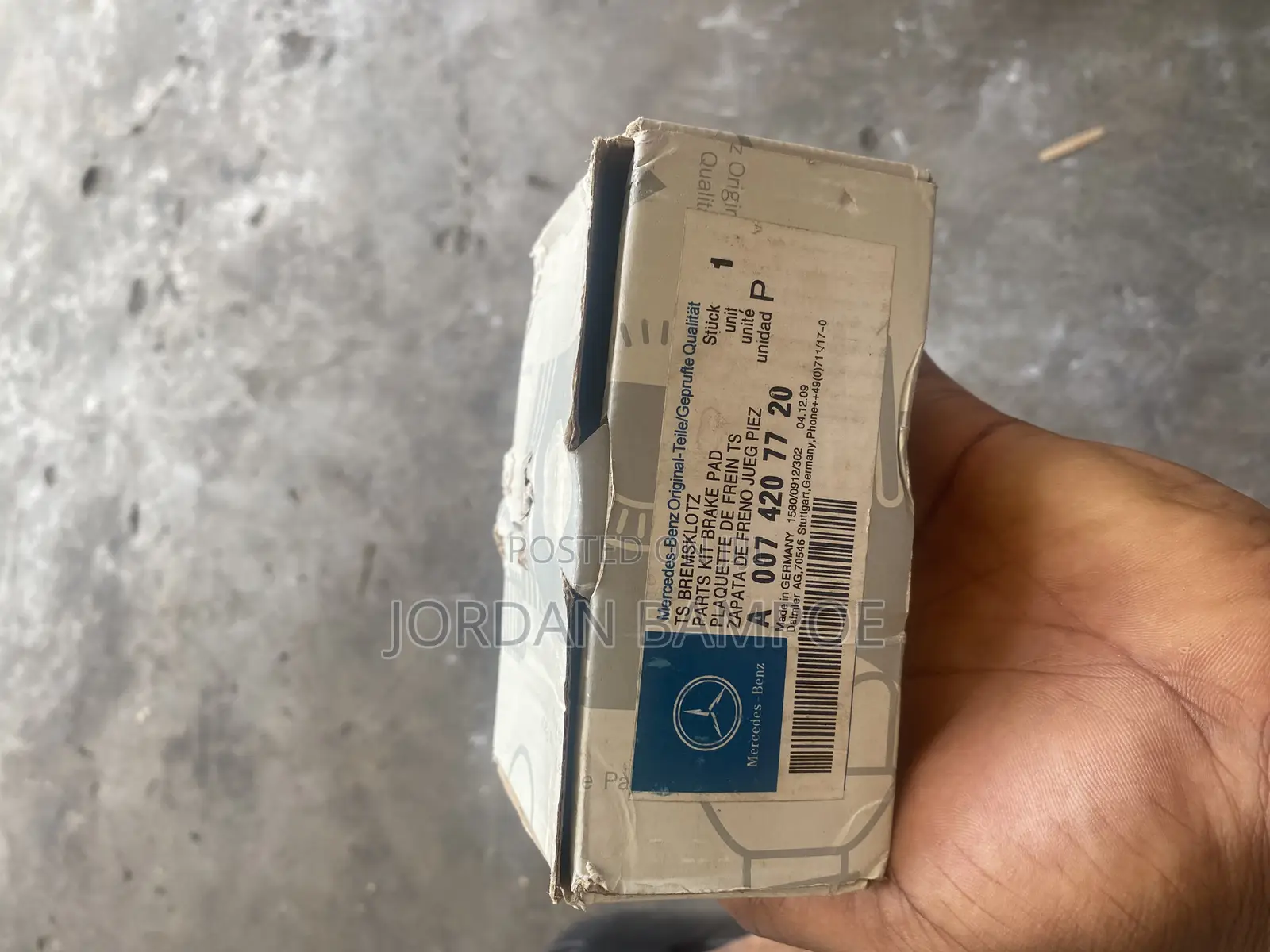 Brand New Mercedes Benz C250,C300 Break Pads