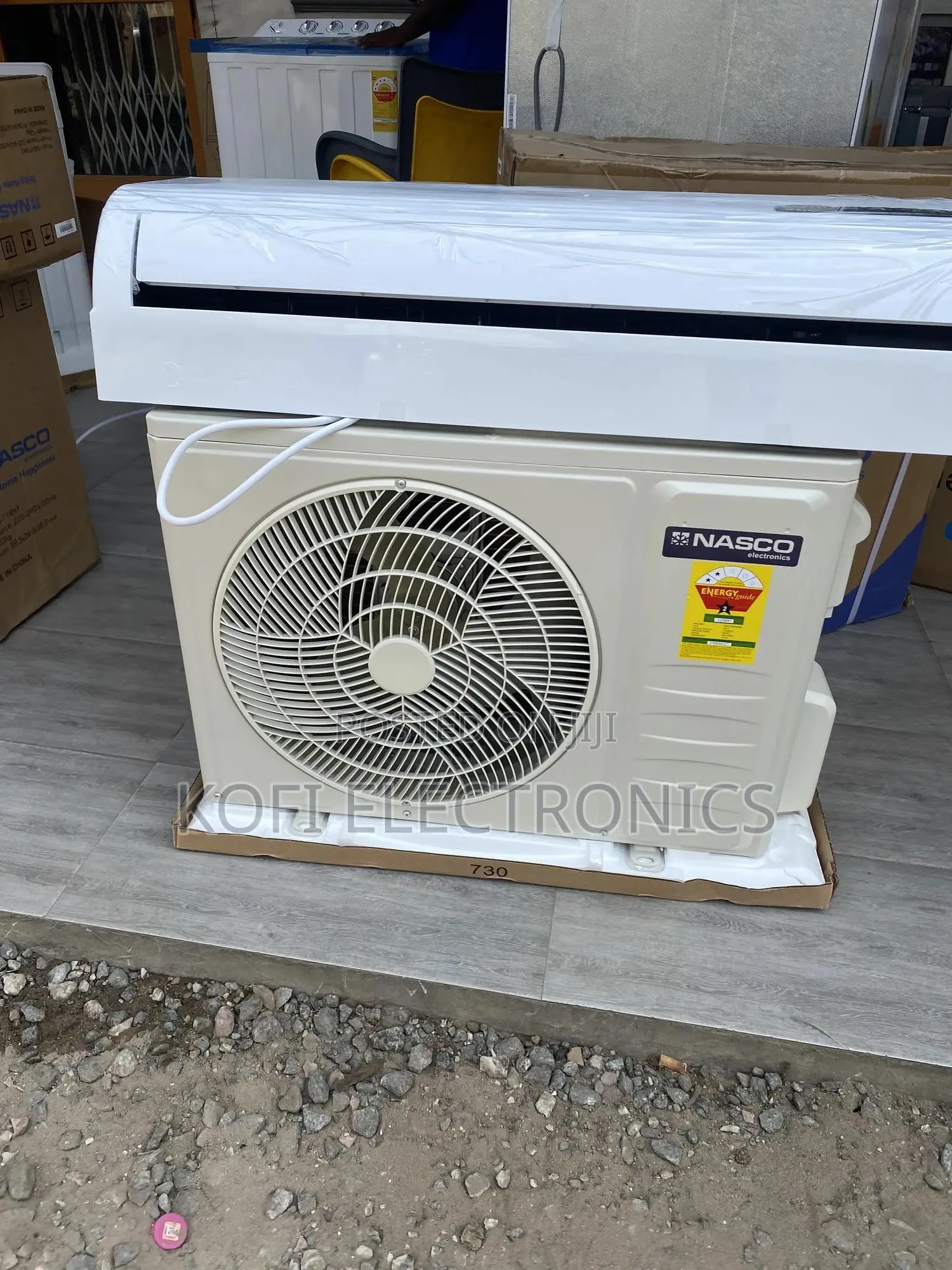 Glorious Cooling Comfort With Nasco 1.5hp Air Conditioner