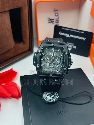 Hublot Leather Watch