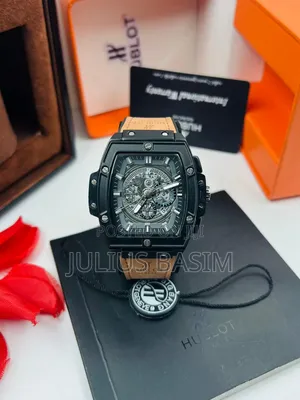 Hublot Leather Watch