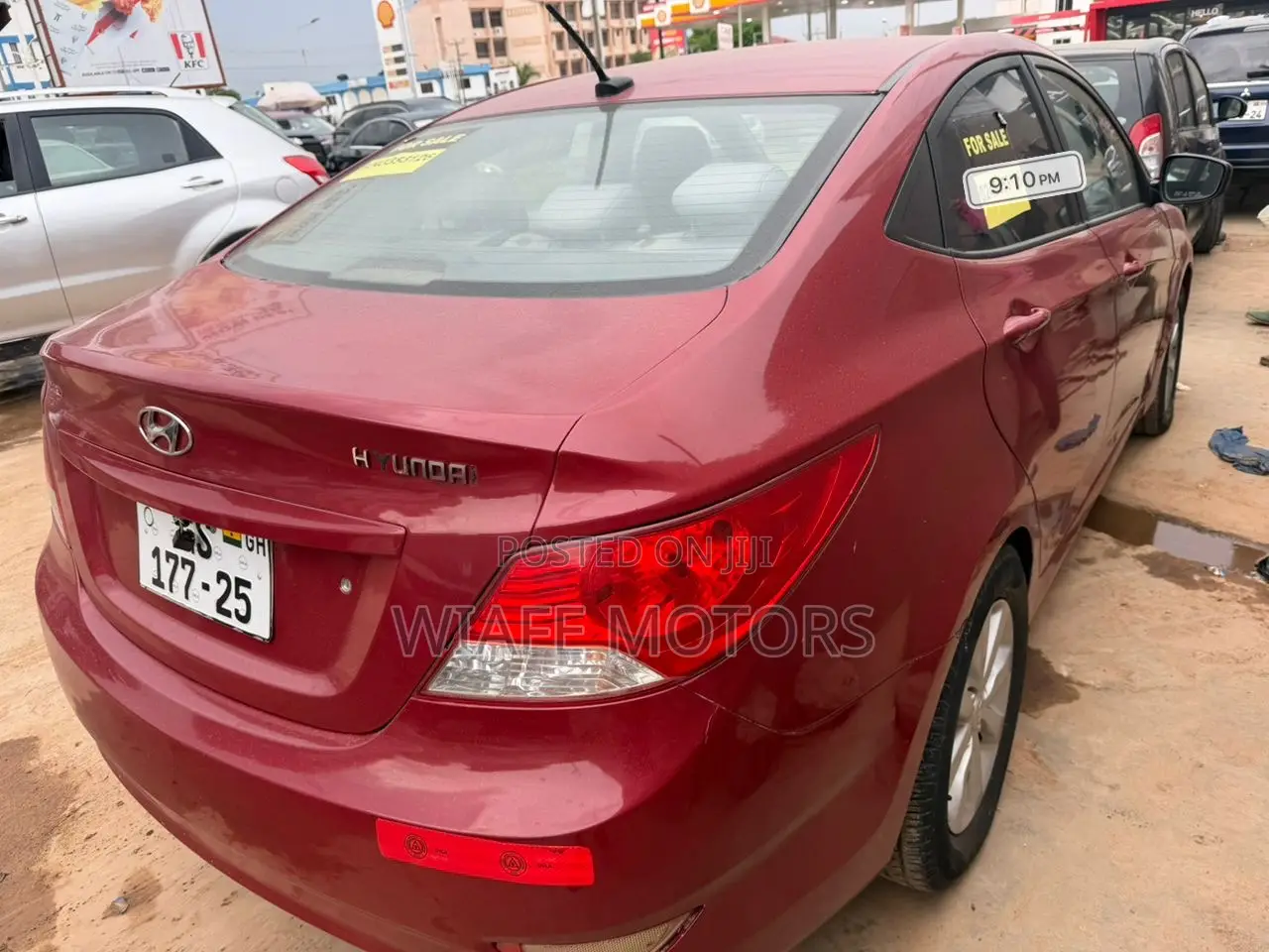 Hyundai Accent GS Automatic 2012 Red