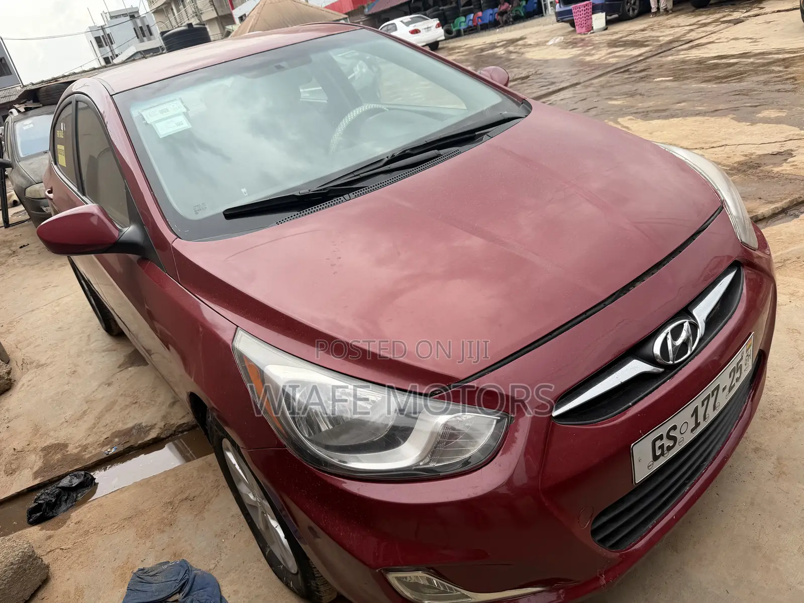 Hyundai Accent GS Automatic 2012 Red