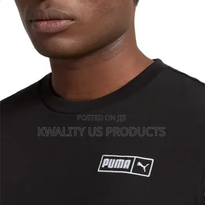 Puma Men's Short Sleeve Graphic Logo T-Shirt