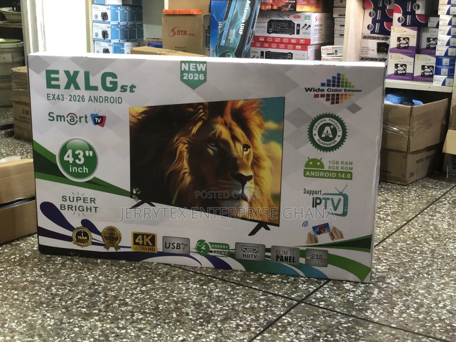 43” Exlg Android Tv