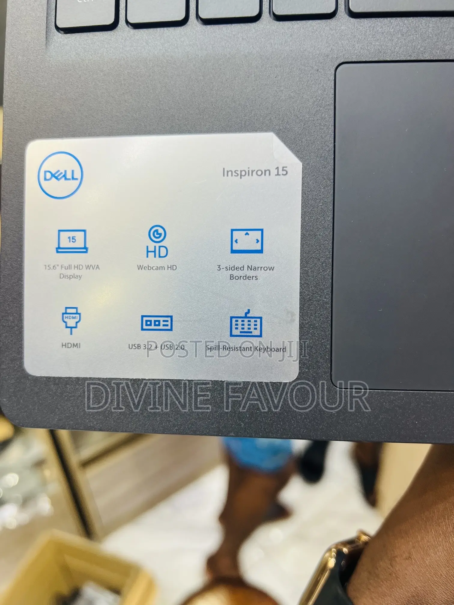 Laptop Dell Inspiron 15 8GB Intel Core i7 SSD 256GB