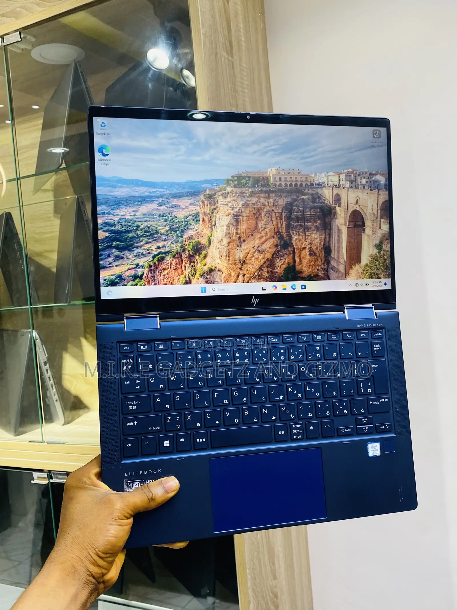 Laptop HP Dragonfly G1 8GB Intel Core i5 SSD 256GB