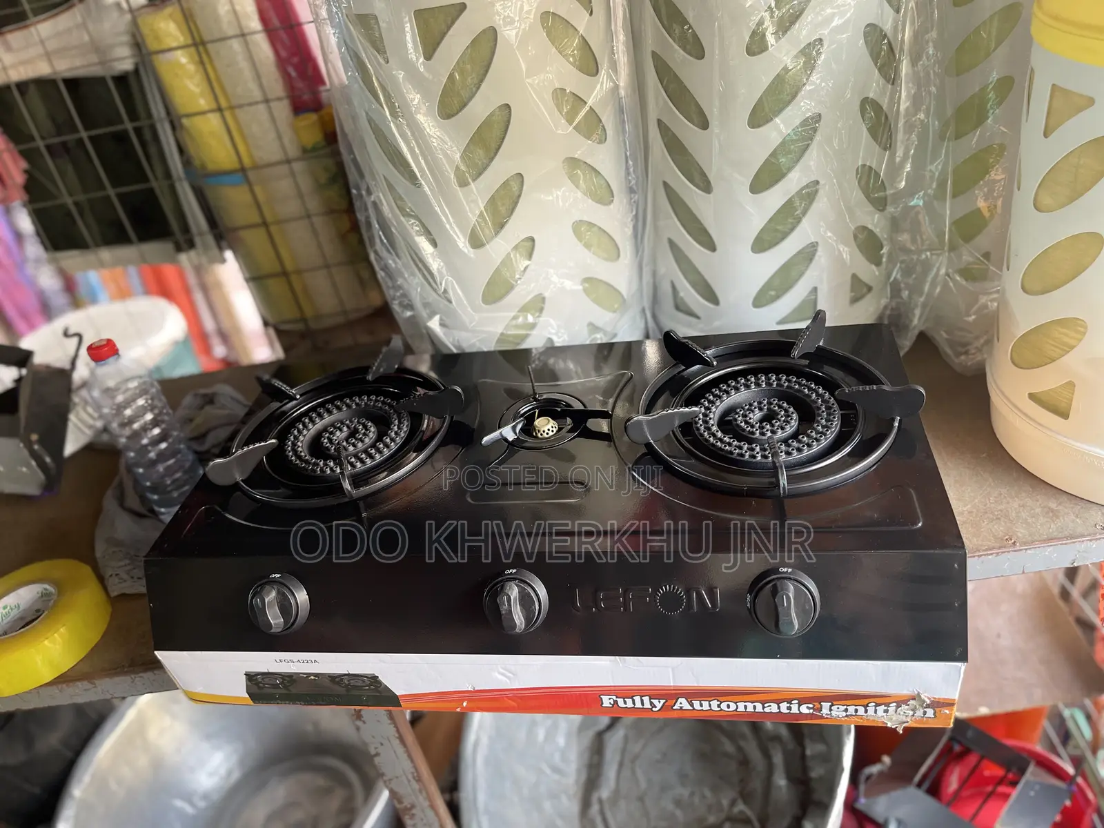 3 Burners Hard Body Automatic Ignition Gas Stove