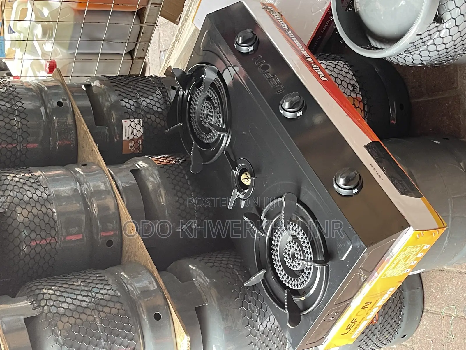 3 Burners Hard Body Automatic Ignition Gas Stove