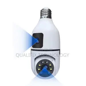 Smart Wifi Dual Lens Bulb Camera