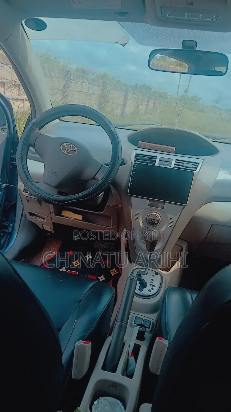 Toyota Belta 2012 Blue