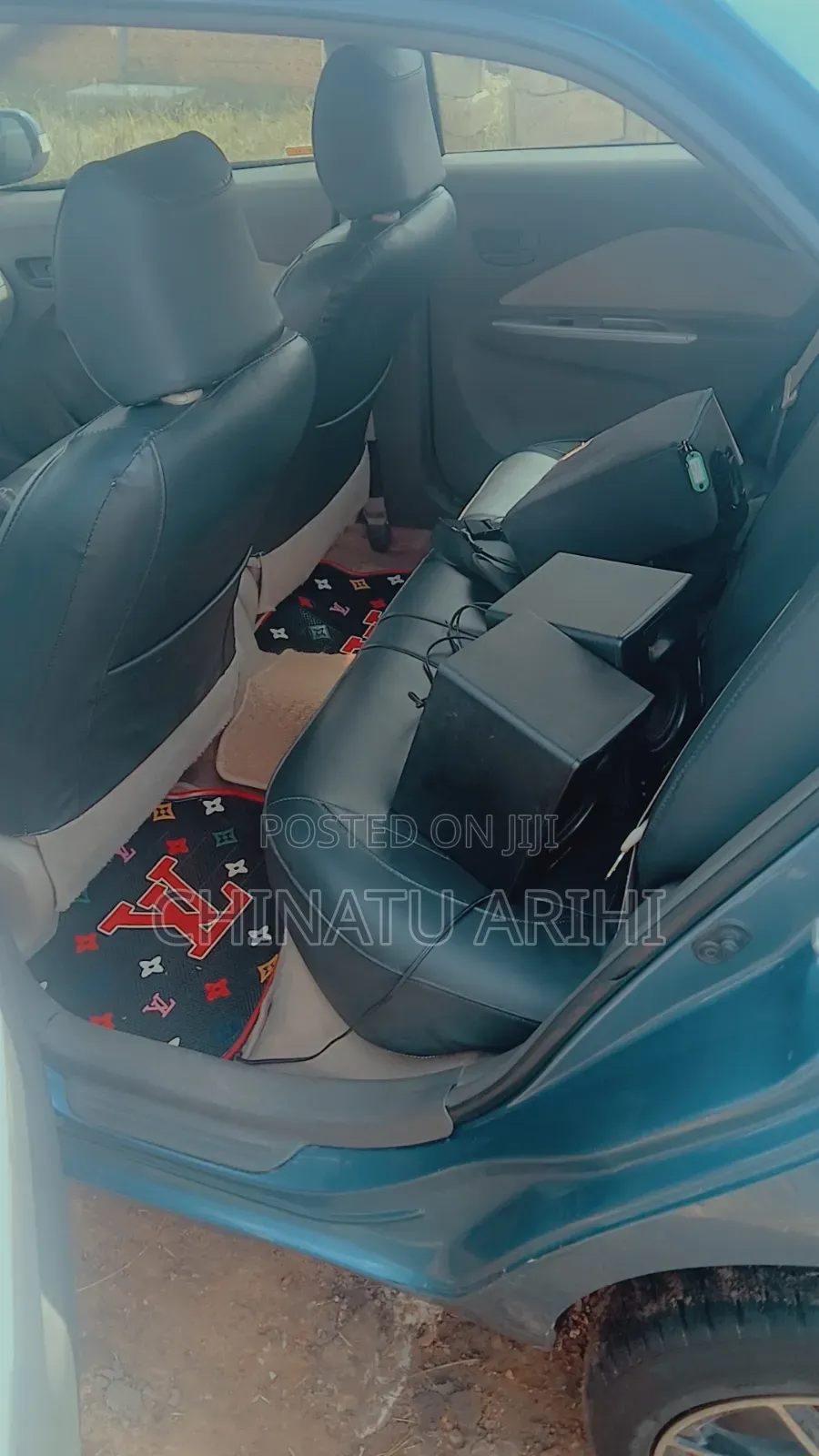 Toyota Belta 2012 Blue