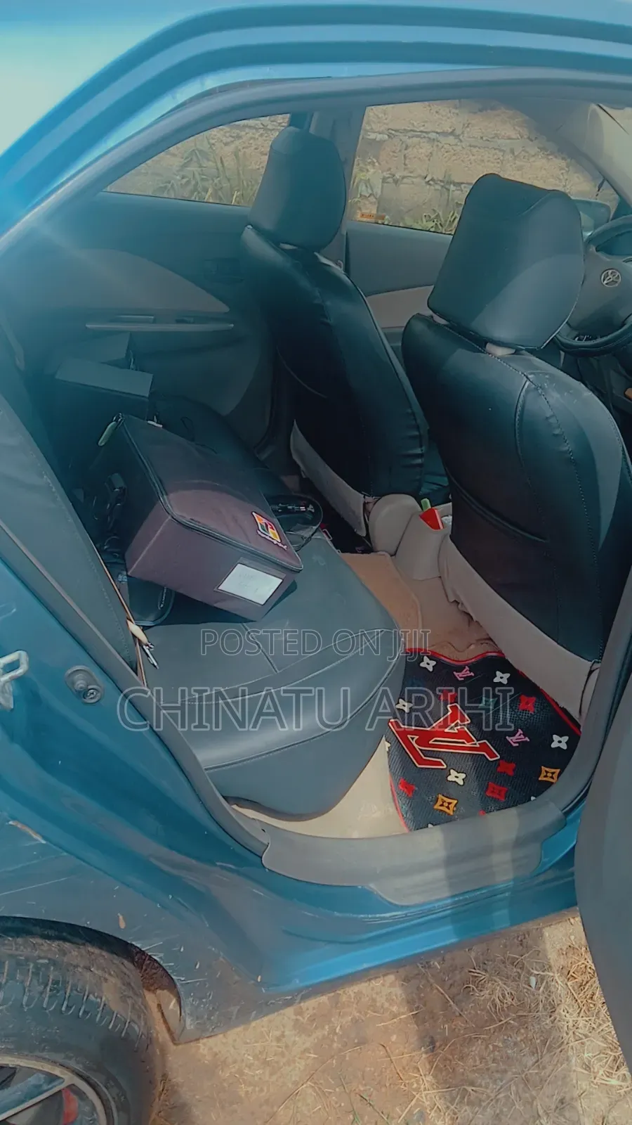Toyota Belta 2012 Blue