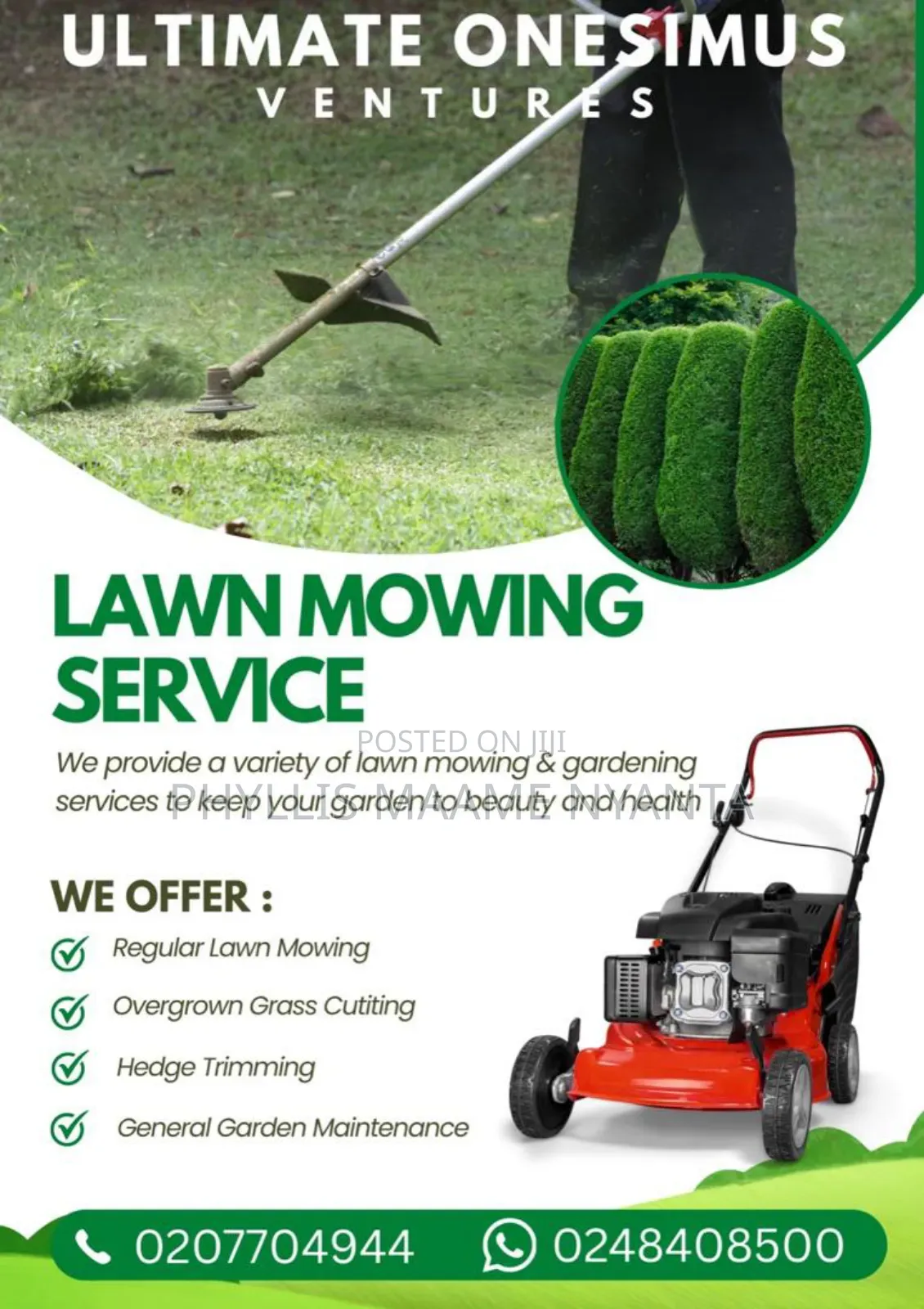 Lawns Mowing and Farmland Clearing