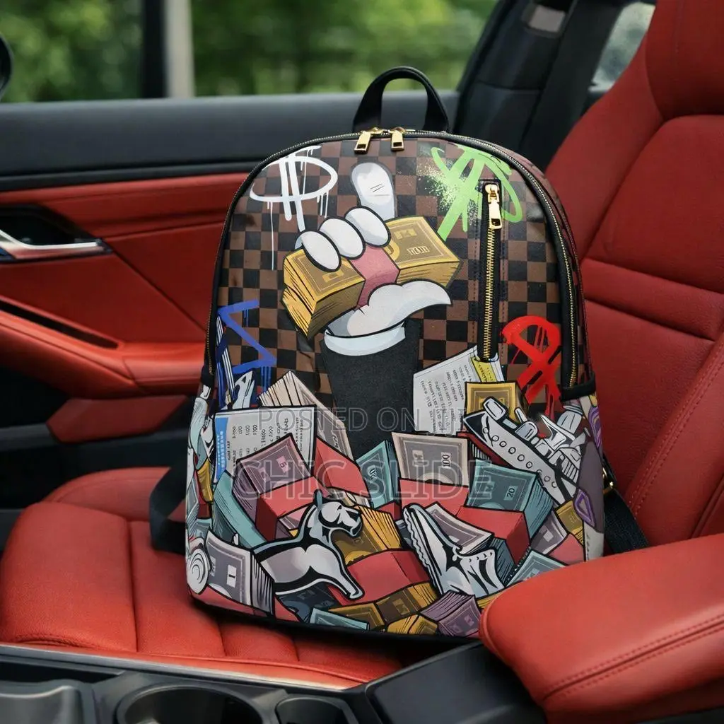 Colorful Designed Backpack