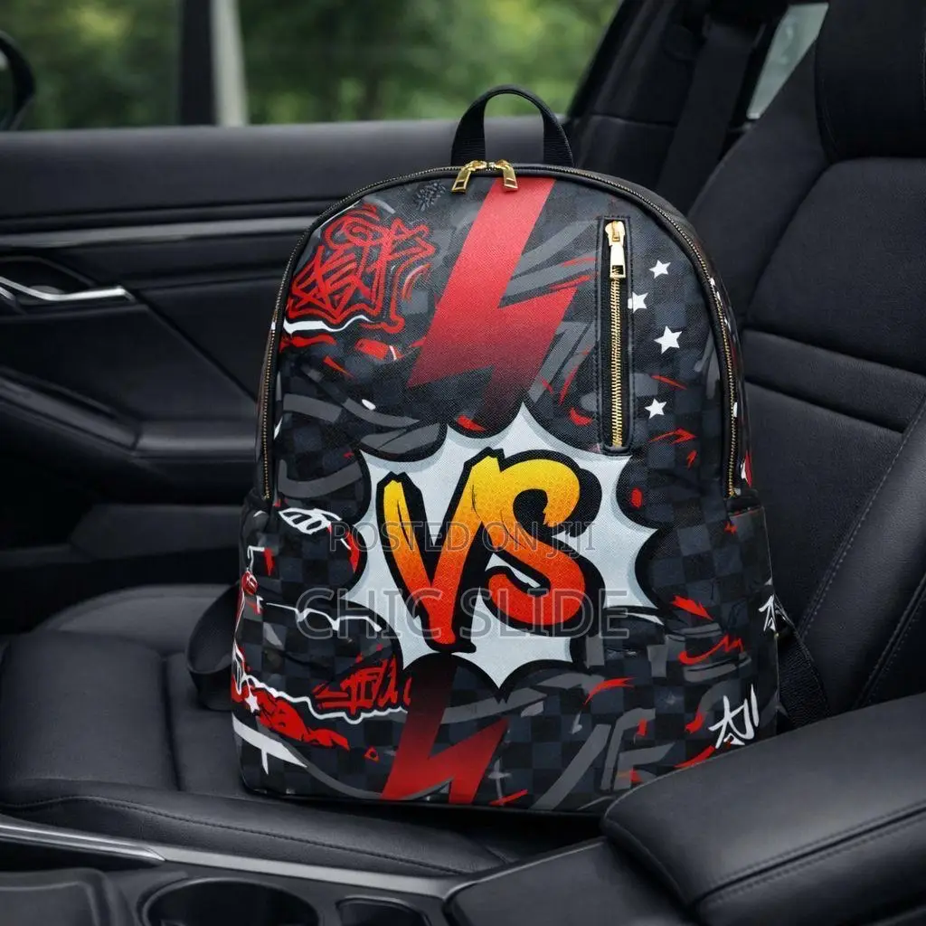 Colorful Designed Backpack