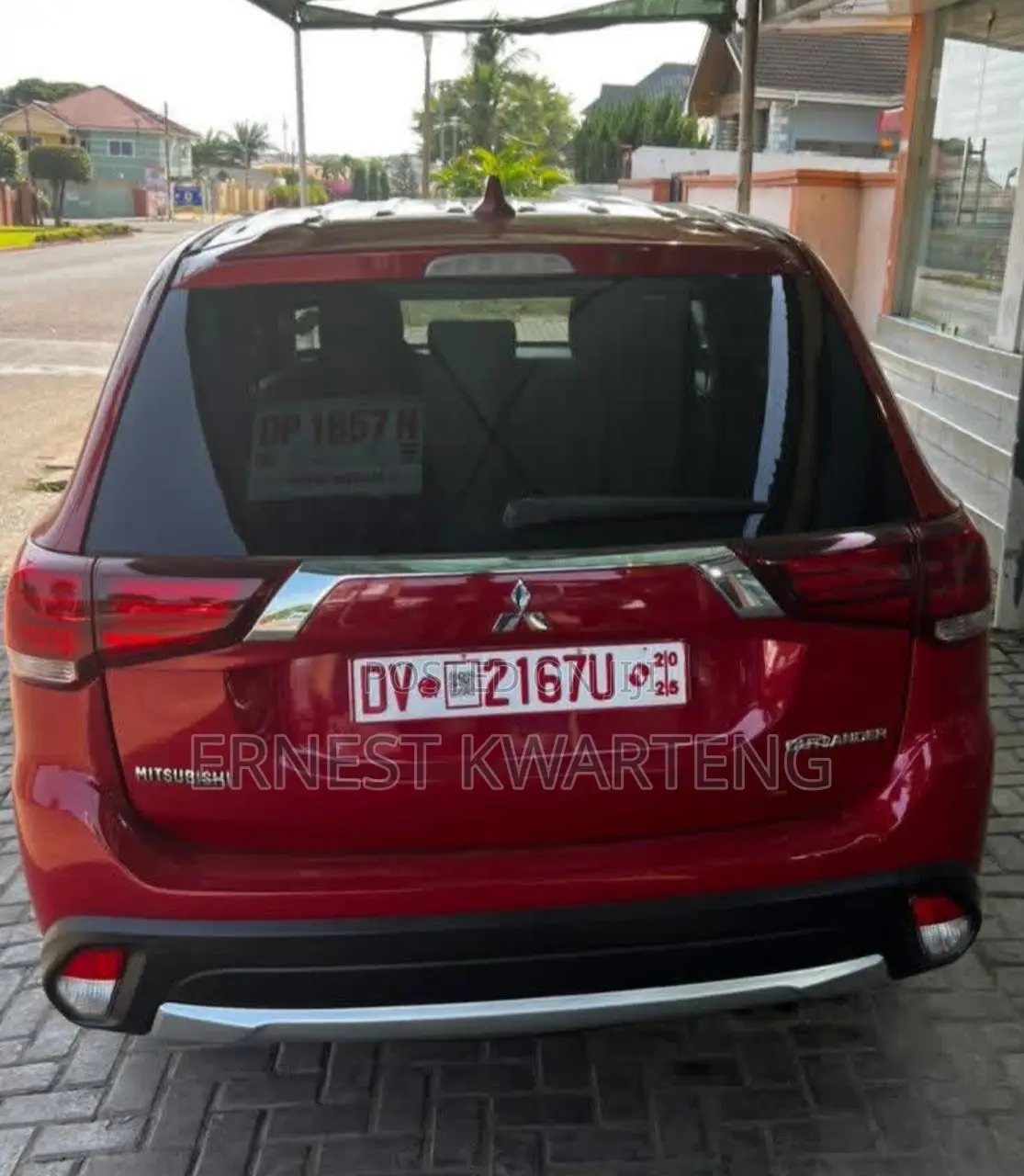 Mitsubishi Outlander 2017 Red