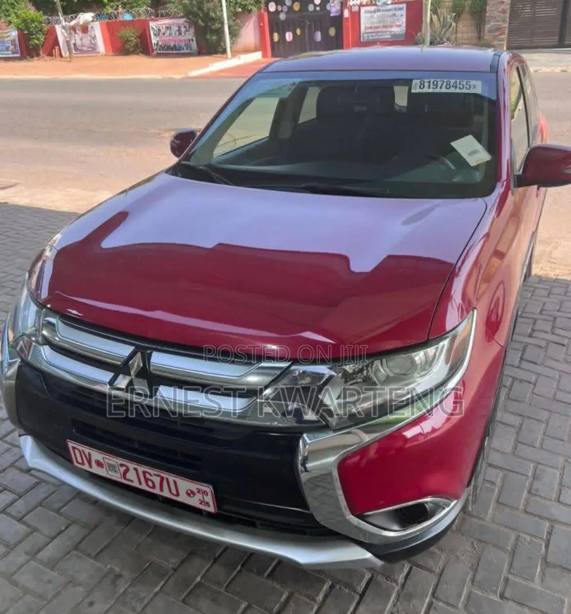 Mitsubishi Outlander 2017 Red