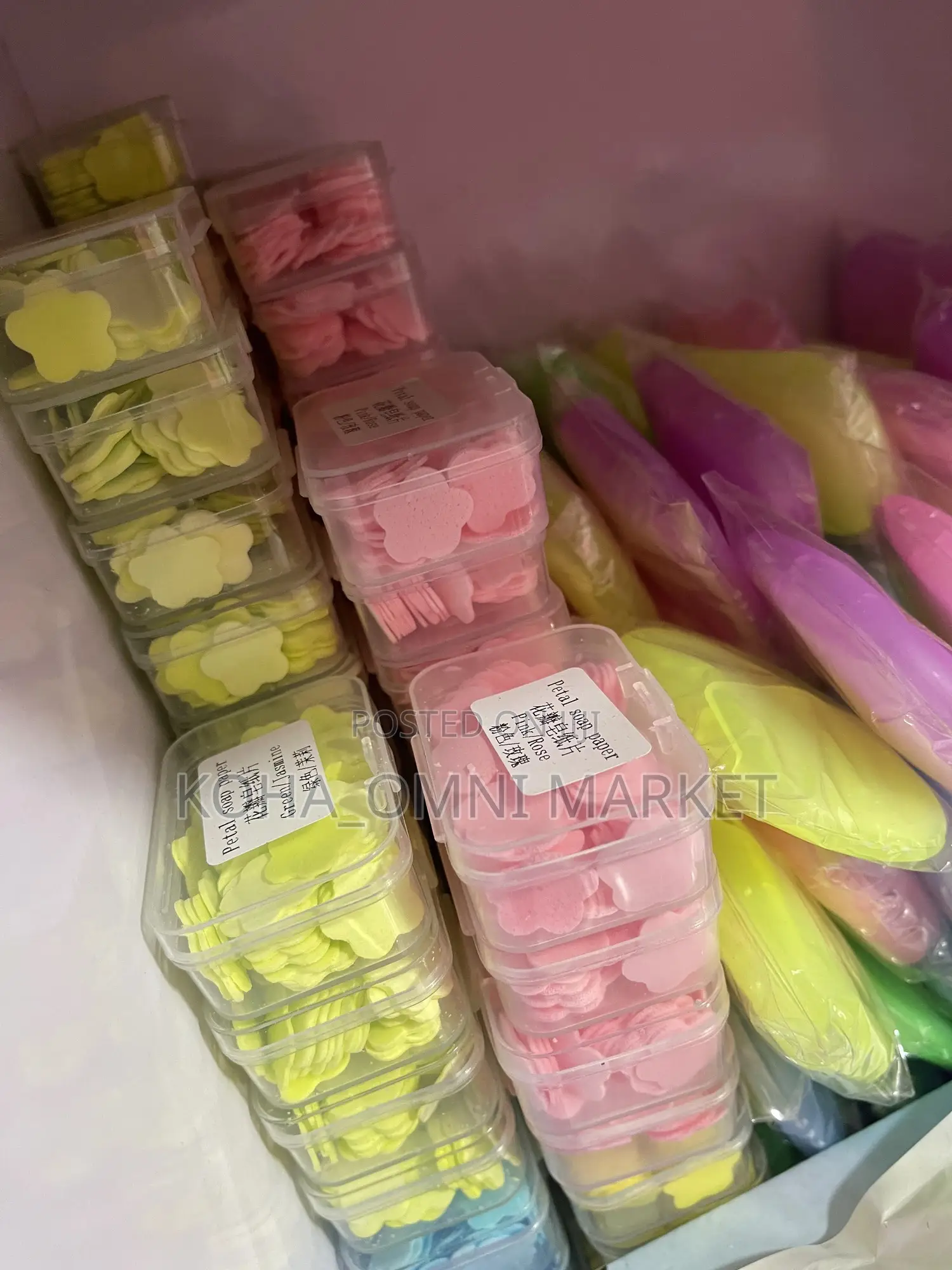Petal/Flat Paper Soaps
