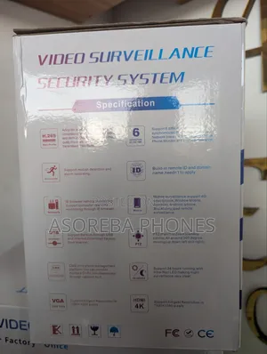 Colorvu Smart Surveillance CCTV Camera 4 Channel With 500gb Hardrive