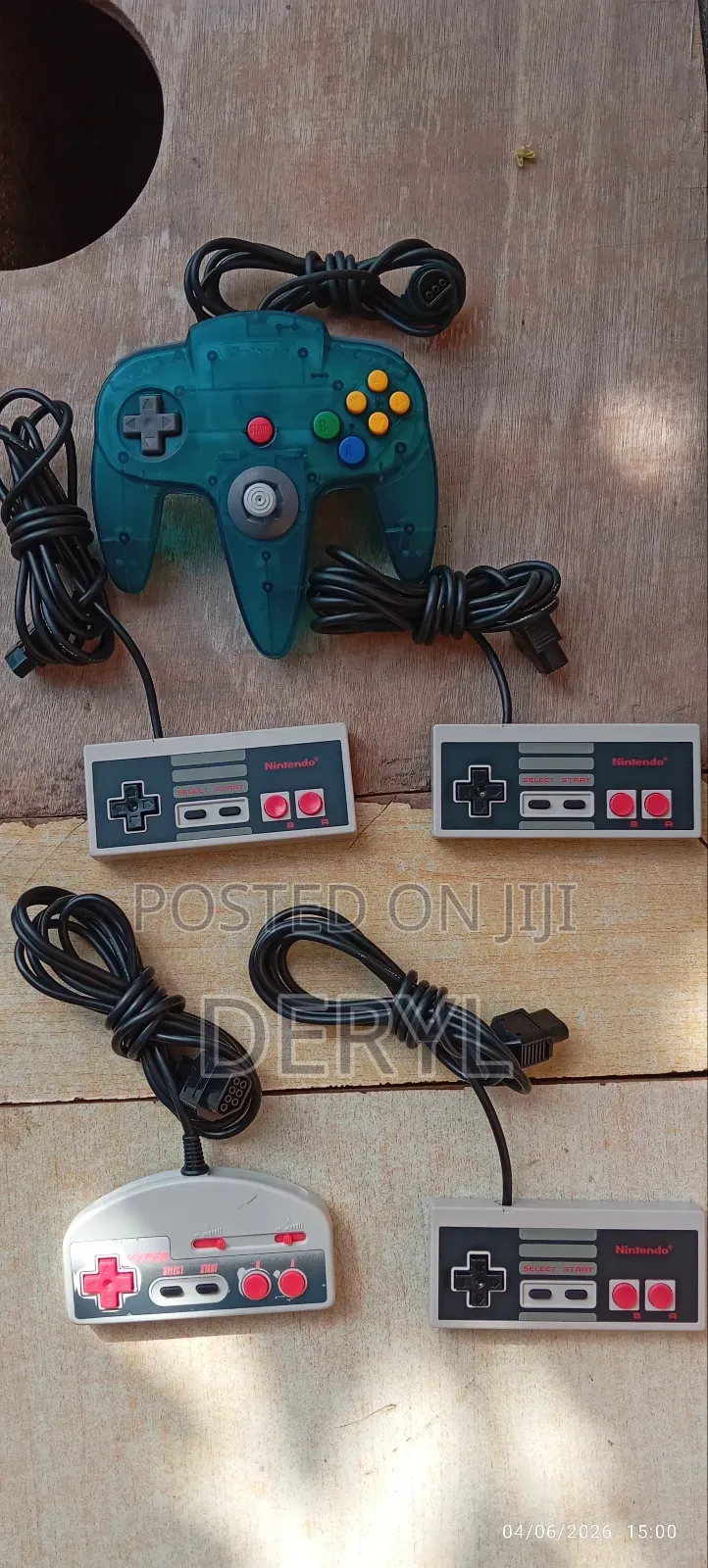 Nintendo 64 Nes Controllers