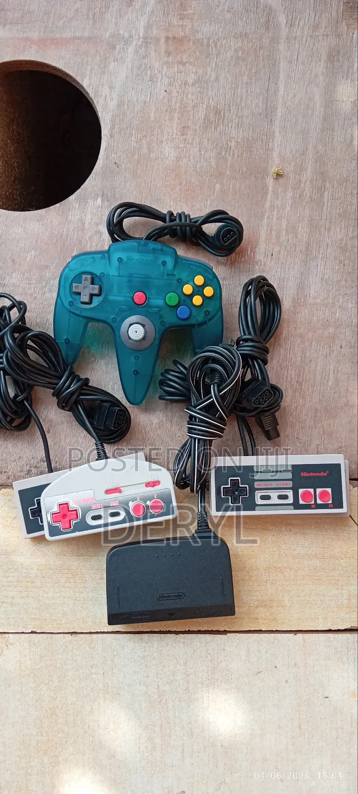 Nintendo 64 Nes Controllers