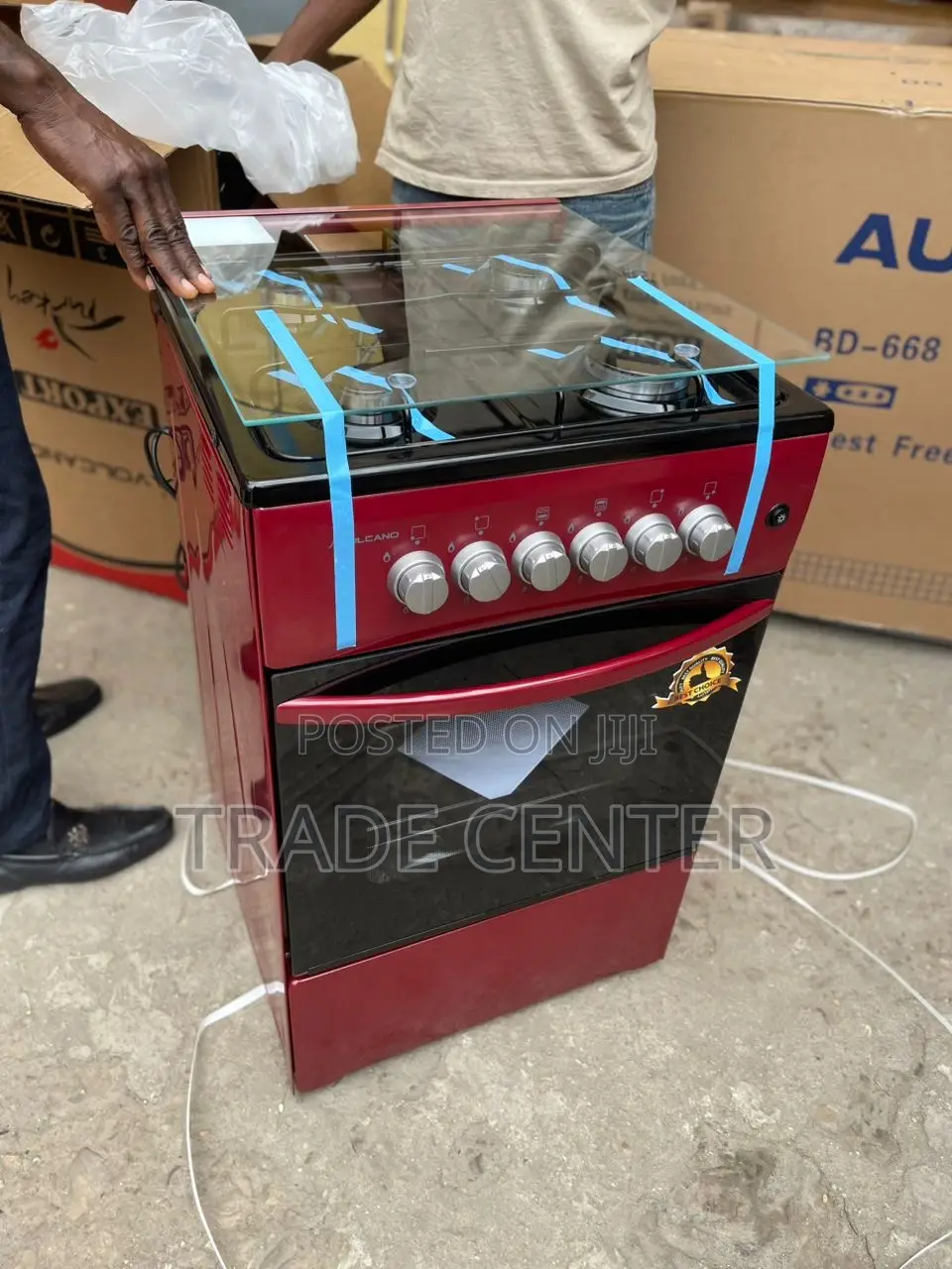Volcano 50*50 4 Burner With Oven,Grill Cooker