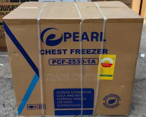 Pearl 200l Chest Freezer With Sliding Glass