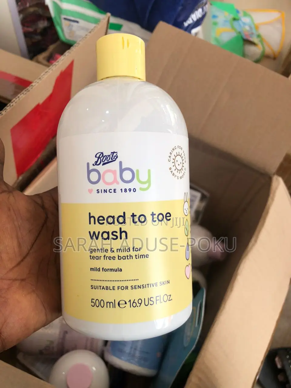 Boots Baby Head to Toe Wash