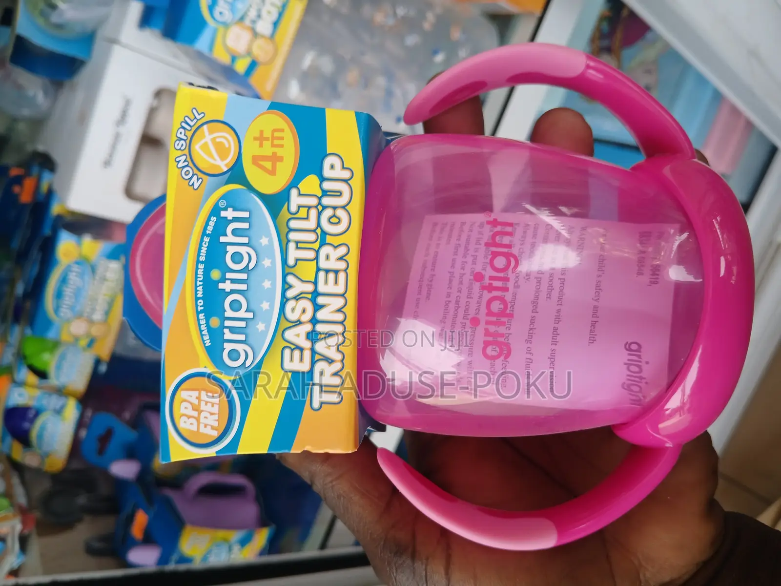 Griptight Trainer Sippy Bottle/Cup