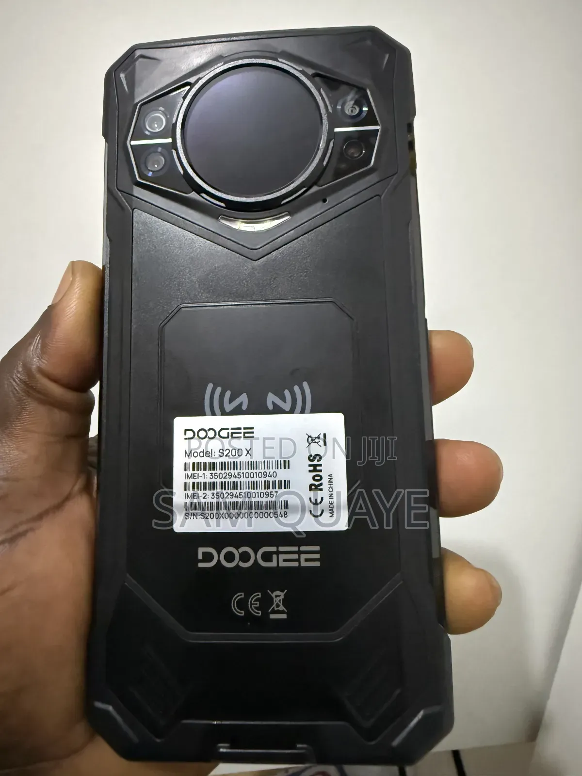 New Doogee S200X 512 GB Black