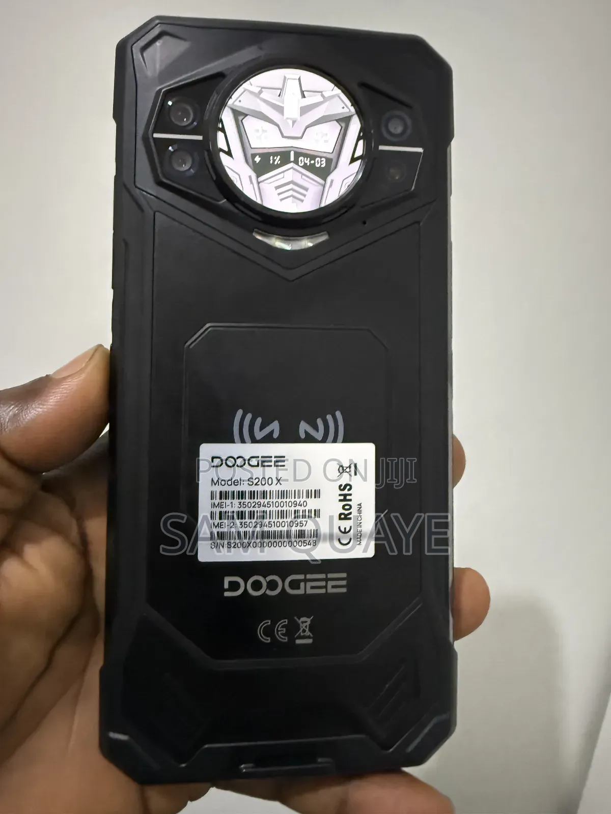New Doogee S200X 512 GB Black