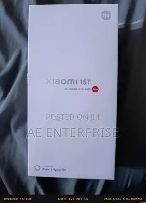 New Xiaomi 15T 512 GB Black