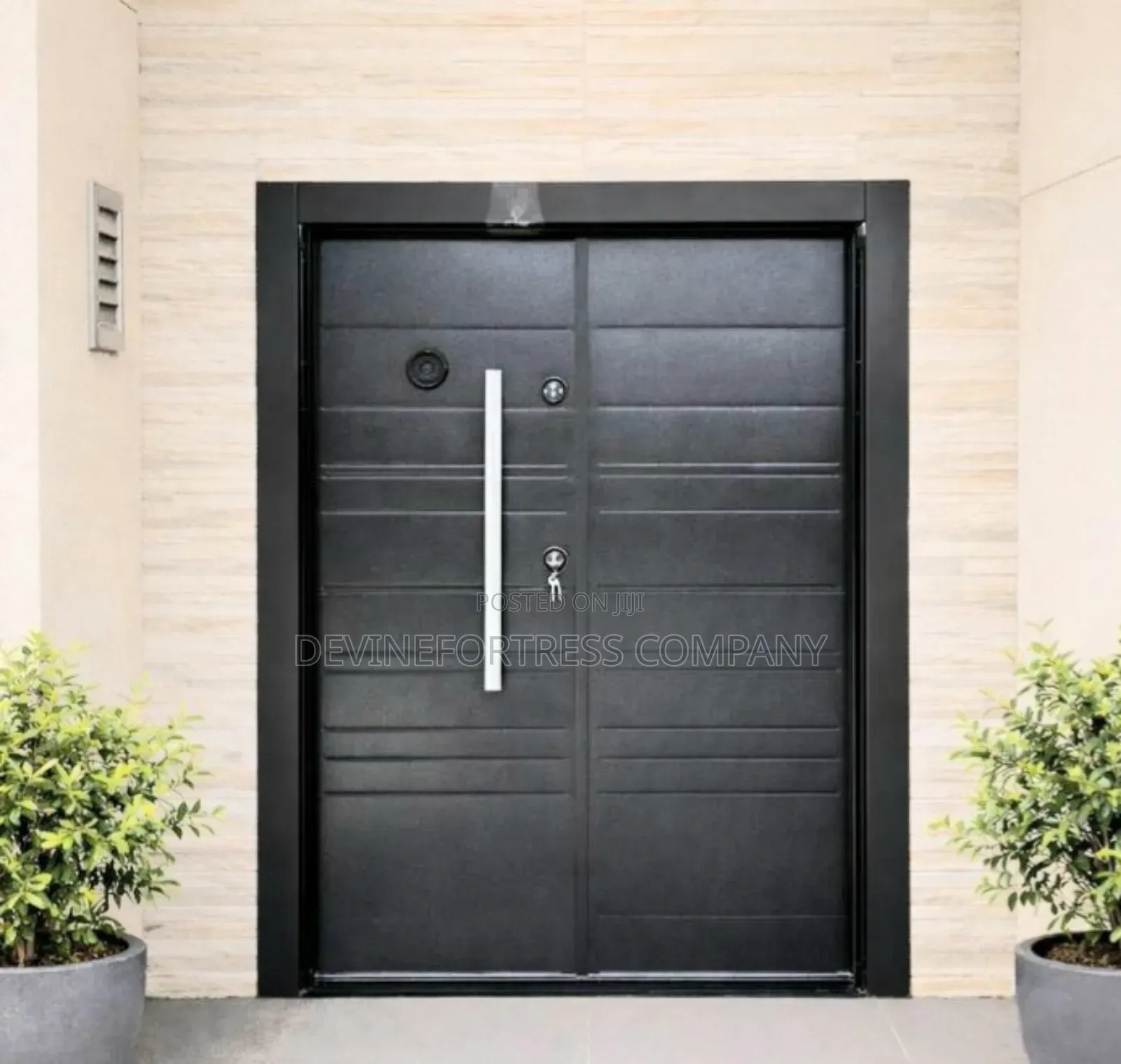 High Quality Metal Doible Quality Security Door Comes in DFF Sizes