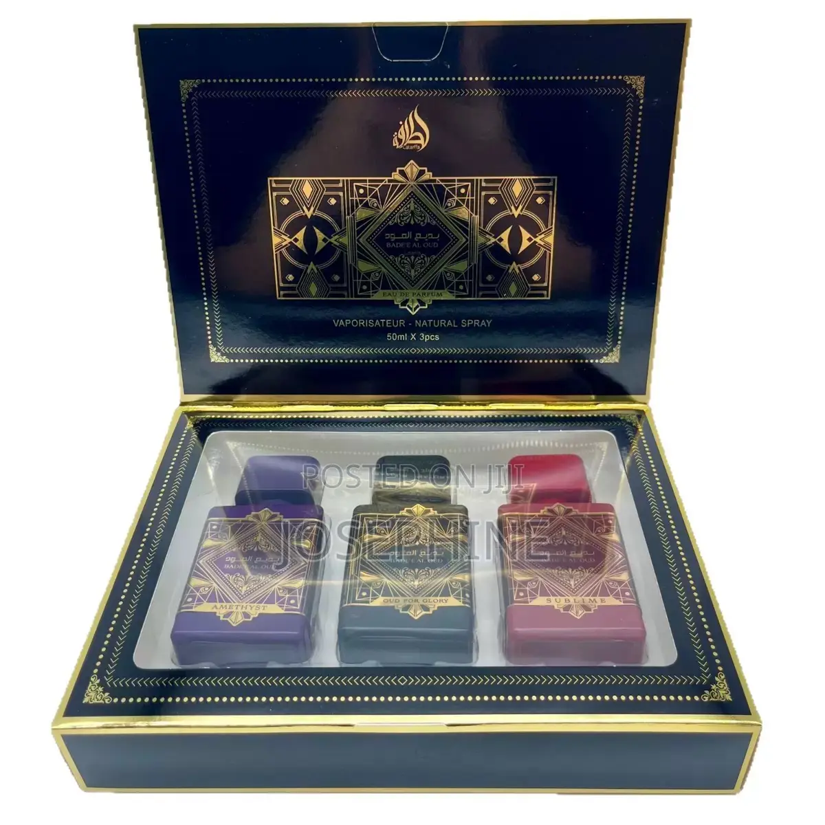 Lattafa Oud For Glory Perfume 3 In 1