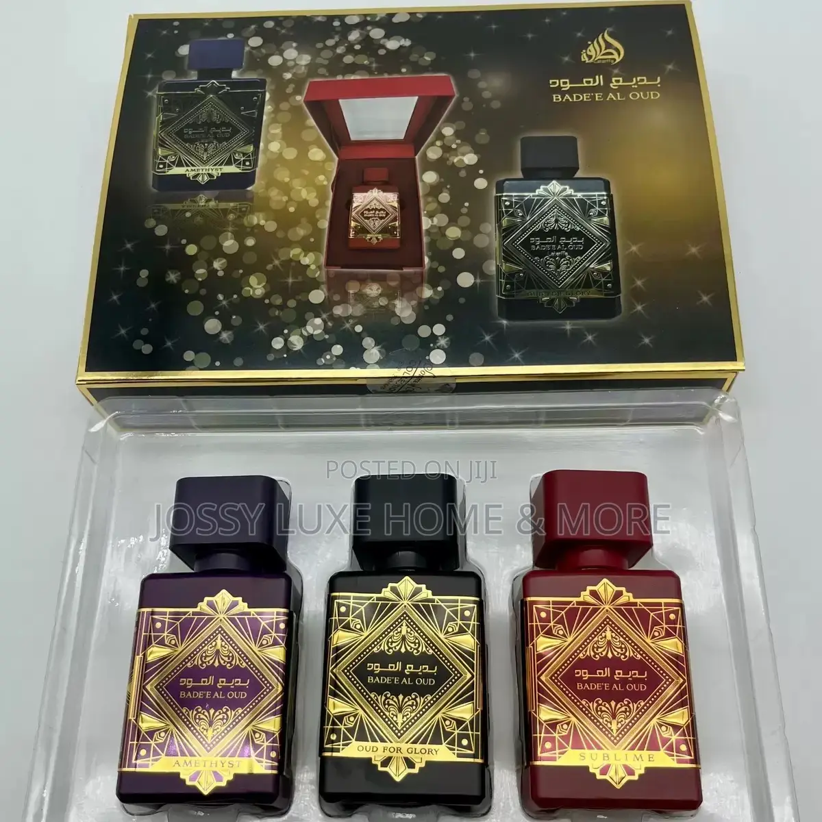 Lattafa Oud For Glory Perfume 3 In 1
